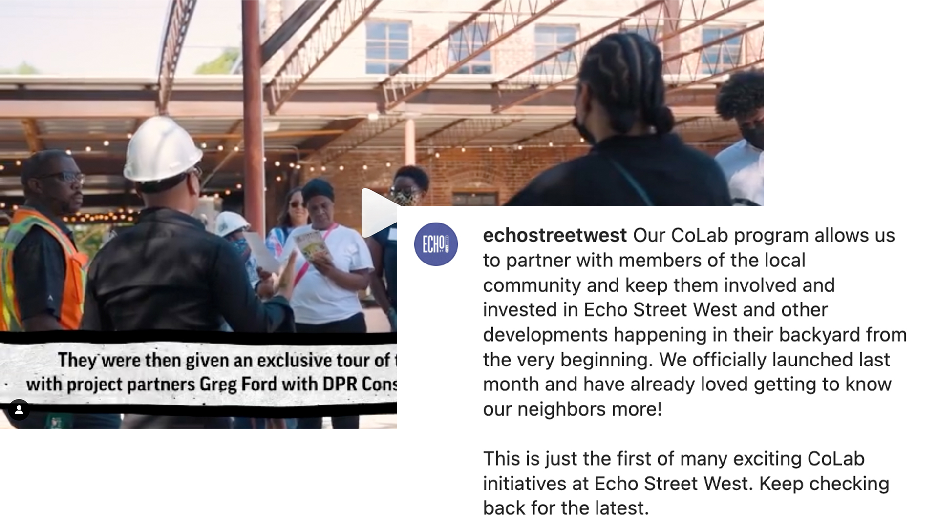 Echo street west CoLab