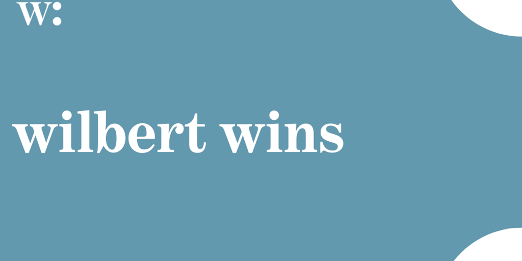 W: Wilbert Wins