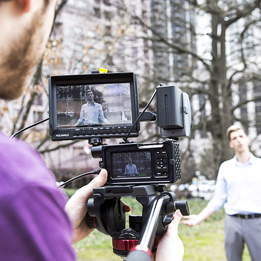 Video shoot at the Wilbert Group